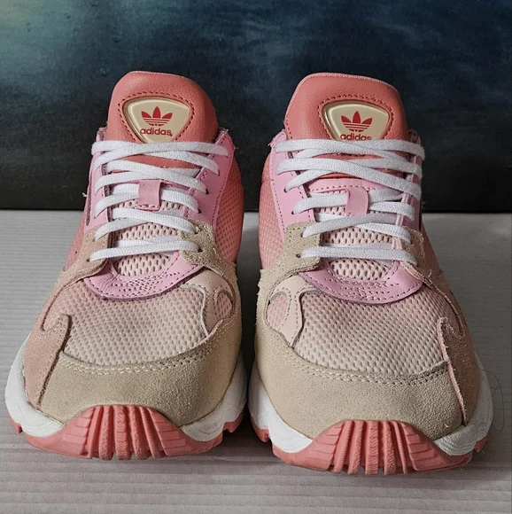 Adidas Pink and Cream Sneakers - Picture 13 of 13